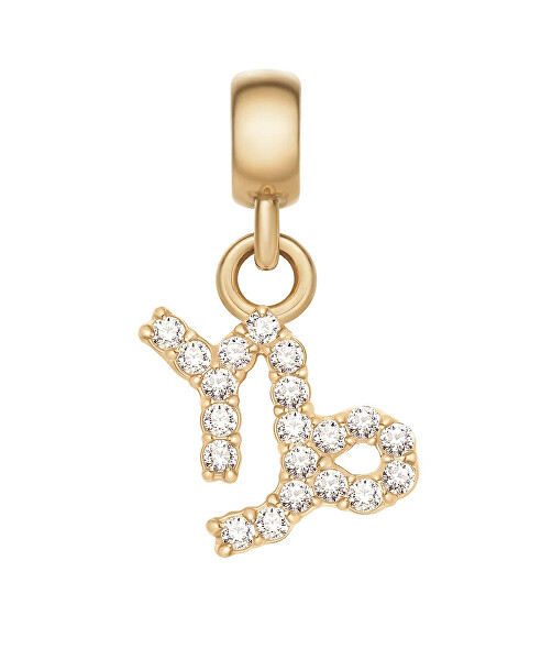 Pozlacený přívěsek s krystaly Kozoroh Crystal Zodiac DW00400763