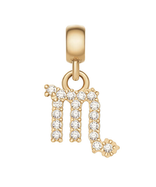 Pozlacený přívěsek s krystaly Štír Crystal Zodiac DW00400762