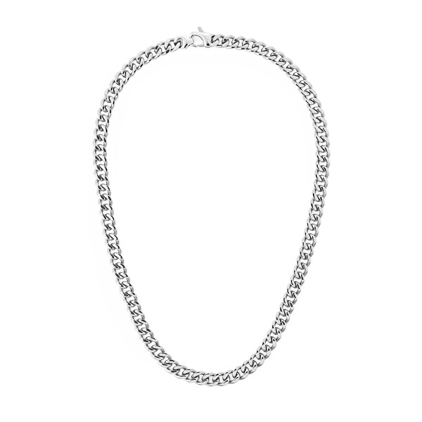 Výrazný ocelový náhrdelník pro muže Ellipse Cuban Chain DW00401669