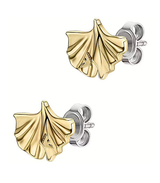 Designové pozlacené náušnice EGS3264710