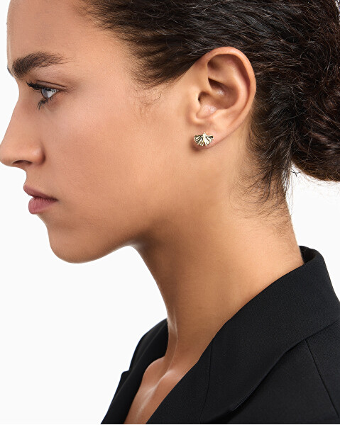 Designové pozlacené náušnice EGS3264710