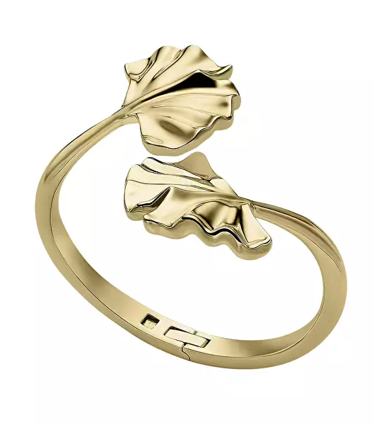 Designový pevný pozlacený náramek EGS3259710