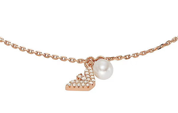 Elegante bracciale in bronzo con perla EG3575221