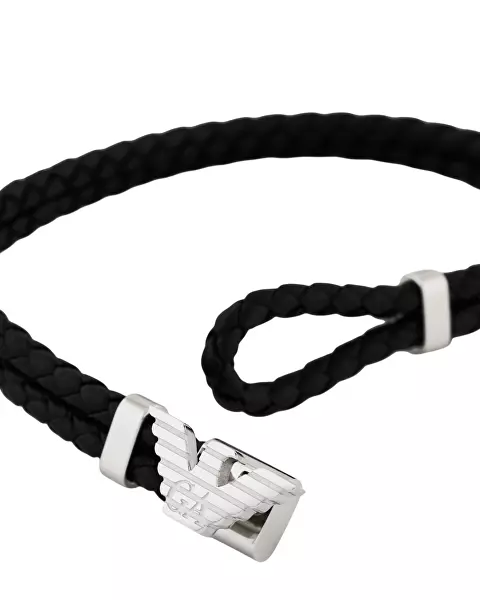 Fashion kožený náramek pro muže EGS3237040