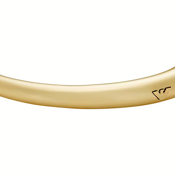 Luxusní otevřený pozlacený náramek EGS3191710