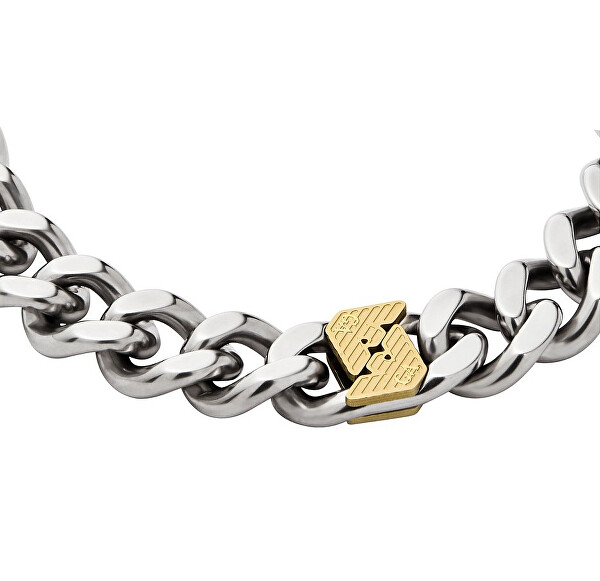 Masivní bicolor náramek pro muže EGS3186040