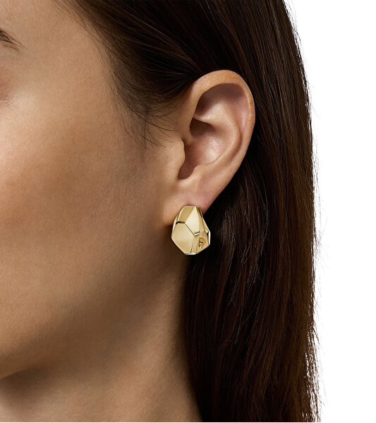 Masivní pozlacené náušnice EGS3195710