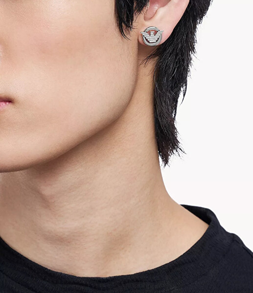 Moderní ocelové náušnice pecky EGS3238040