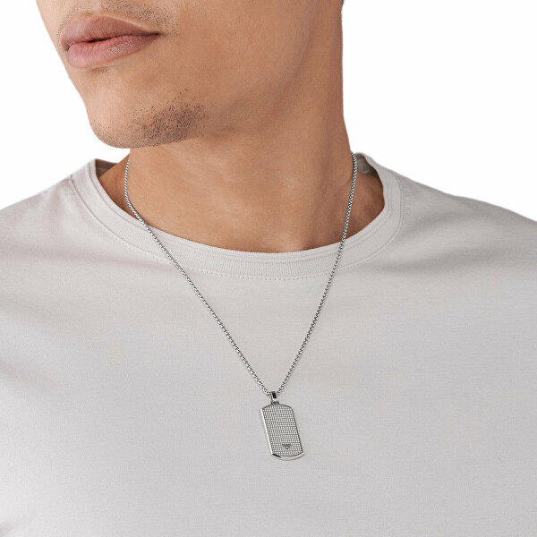 Modische Halskette aus Stahl Hundemarke EGS2812040 | Vivantis - Von  Handtasche bis Parfum