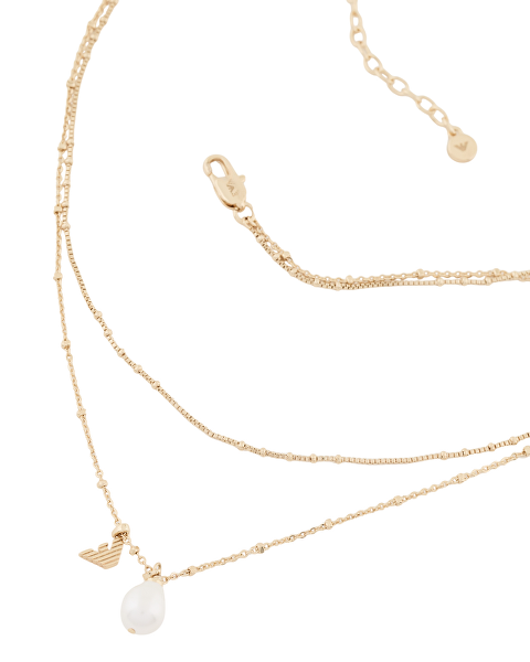 Módní pozlacený náhrdelník EGS3273710