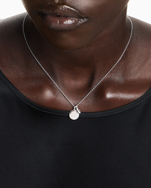 Půvabný náhrdelník se zirkony EGS3275040