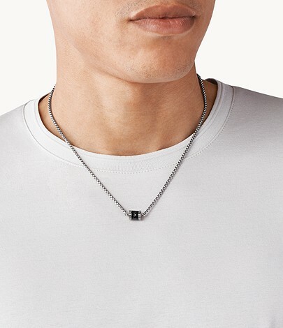 Stylový ocelový náhrdelník Fashion EGS2844040