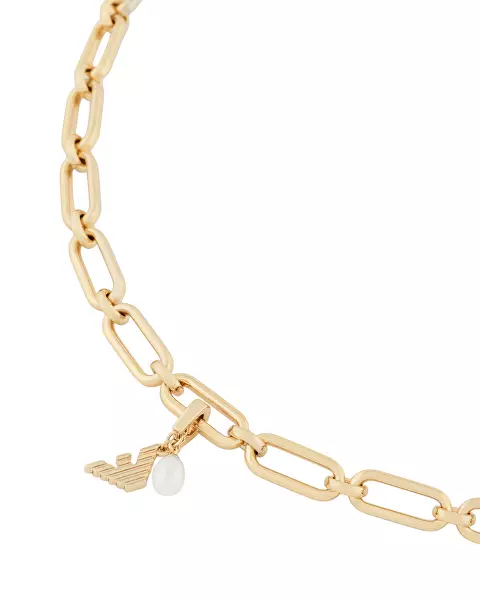 Stylový pozlacený přívěsek s perlou Charm EGS3288710