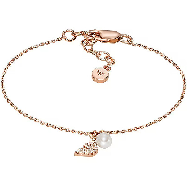 Elegante bracciale in bronzo con perla EG3575221