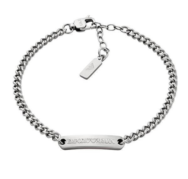 Elegantní pánský náramek z oceli EGS3189040