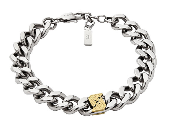 Masivní bicolor náramek pro muže EGS3186040