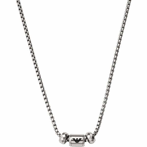Moderný oceľový náhrdelník Fashion EGS2777040