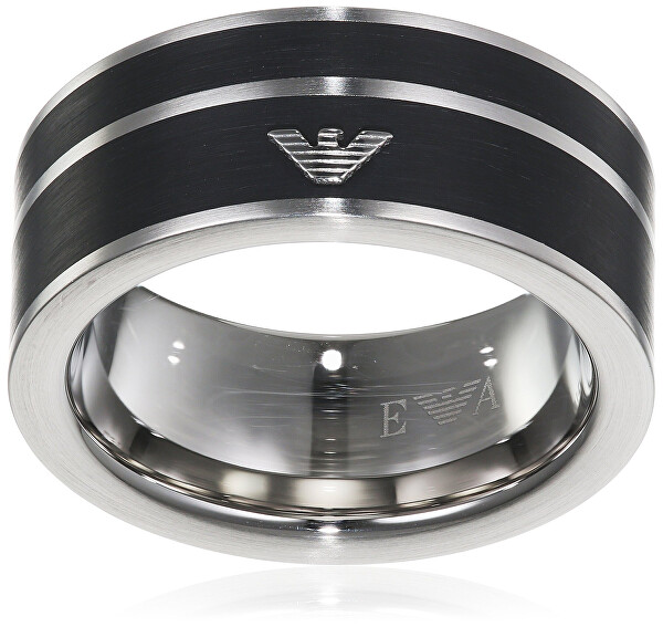 Moderné oceľový prsteň EGS2032040