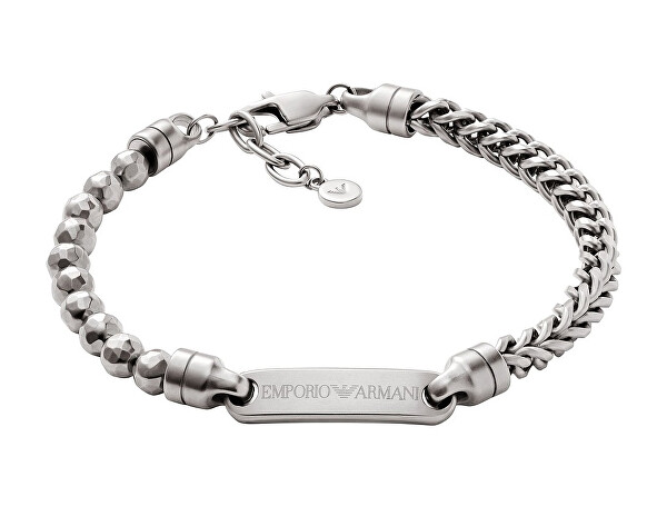 Moderní pánský náramek z oceli EGS3181040