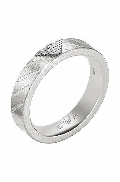 Módní ocelový prsten pro muže EGS2924040