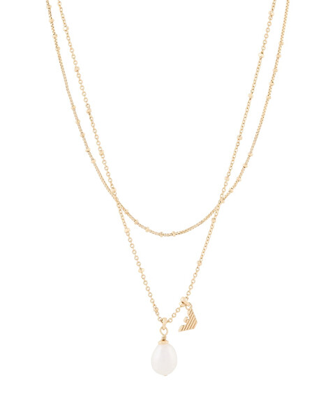 Módní pozlacený náhrdelník EGS3273710