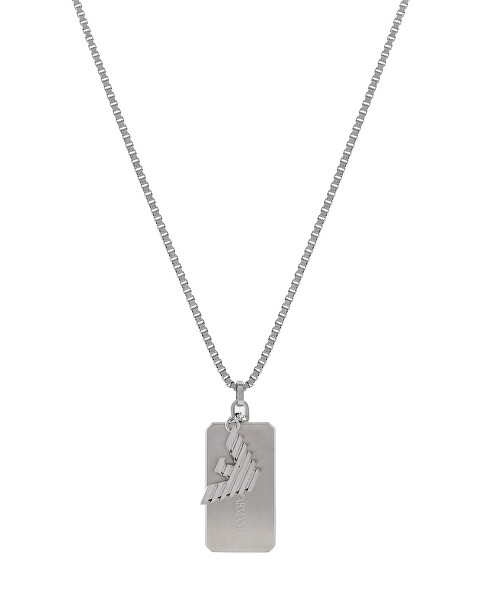 Pánský náhrdelník z oceli Eagle Logo EGS3167040