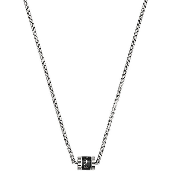 Stilvolle Halskette aus Stahl Fashion EGS2844040