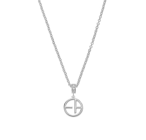 Stylový stříbrný náhrdelník EG3195040