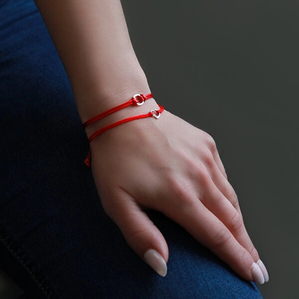 Červený kabala náramek proti uhranutí 13003.3