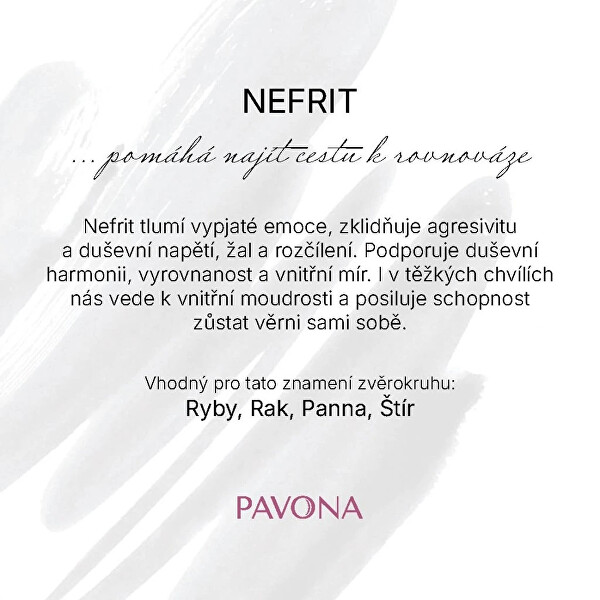 Minerální náramek z nefritu 43056.3