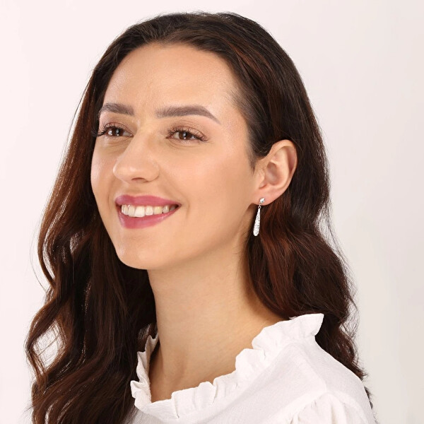 Překrásné náušnice s krystaly 31163.1 krystal