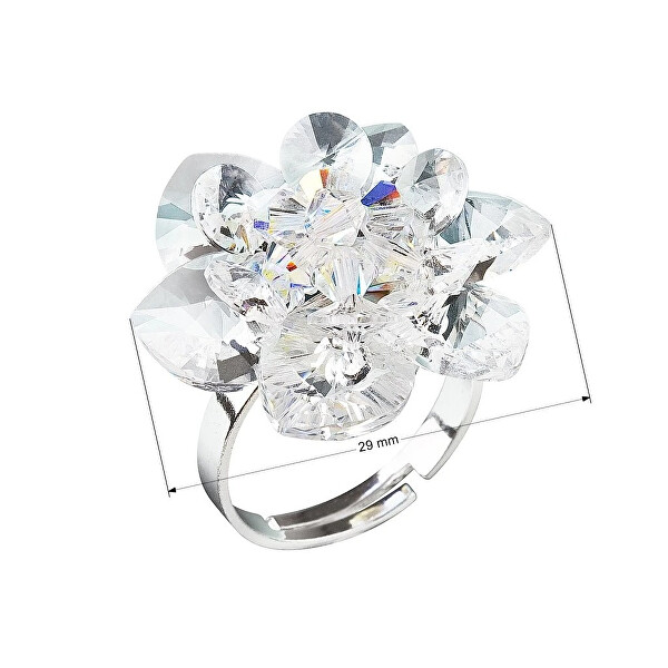Prsten Leknín 35012.1 krystal