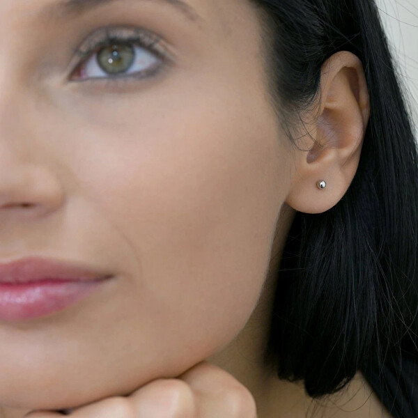 Stříbrné náušnice pecky 61013