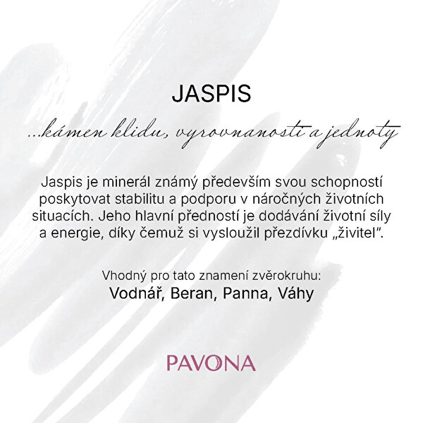 Výrazný minerální náramek z jaspisu 43057.3