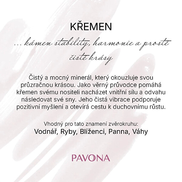 Výrazný minerální náramek z křemene 43057.3