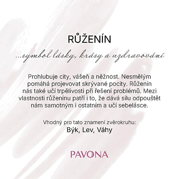 Výrazný minerální náramek z růženínu 43057.3