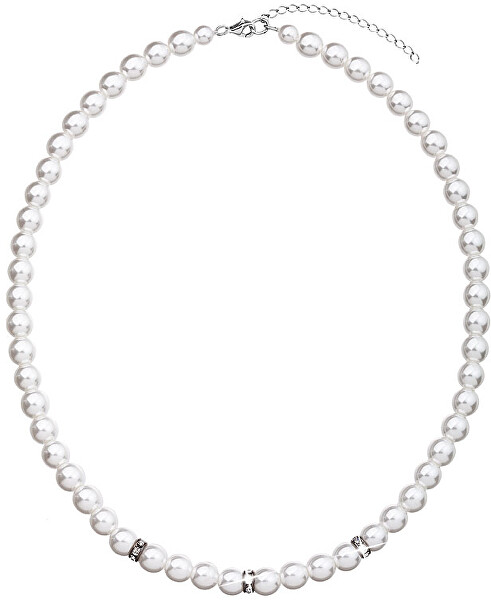 Perlenkette 32012.1 weiß