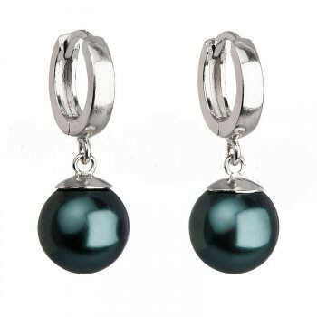 Eleganti orecchini in argento con perla sintetica 71141.3 tahiti