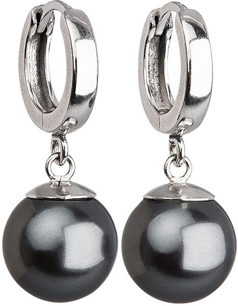 Orecchini in argento con perla 31151.3 grey