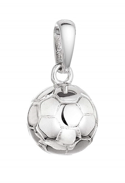 Stříbrný přívěsek Fotbalový míč 64013