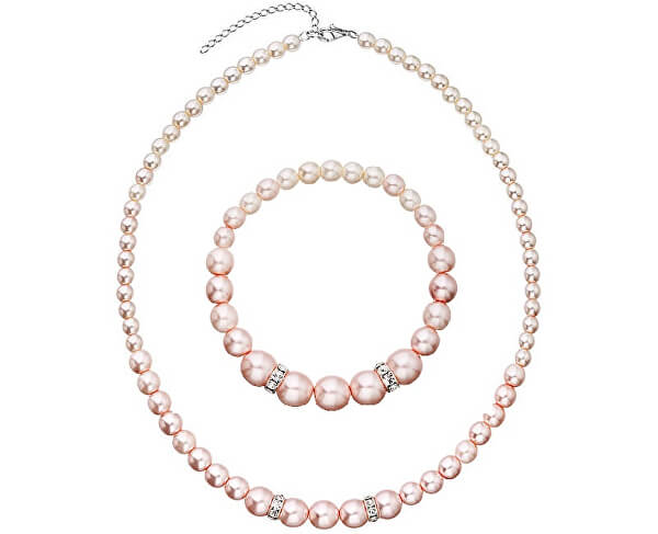 Zvýhodnená sada Rosaline Pearls (náramok, náhrdelník)