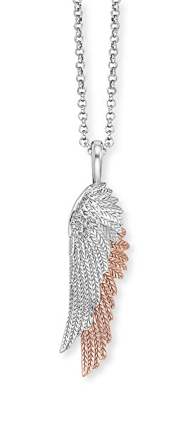 Angyal ezüst bicolor nyaklánc Wingduo ERN-WINGDUO-BIR (lánc, medál)