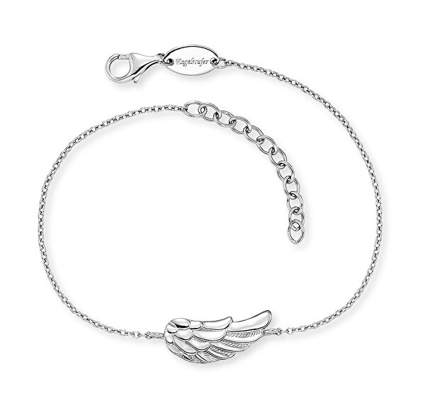 Intramontabile bracciale in argento con ala d'angelo ERB-FLYWING-59