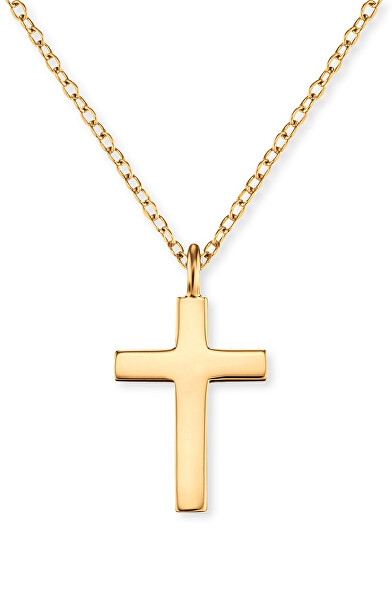 Collana placcata oro con croce ERN-LILCROSS-G (catena, pendente)