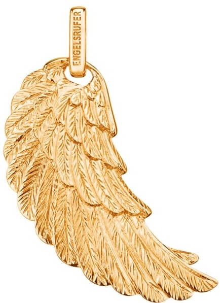 Pandantiv din argint placat cu aur Aripă de înger ERW-G