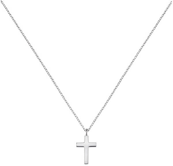 Silberne Halskette Kreuze ERN-LILCROSS