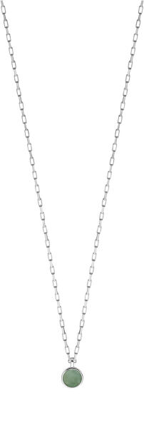 Elegantní náhrdelník s kamenným přívěskem ESNL01291142 (řetízek, přívěsek)