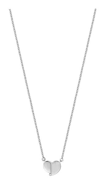 Strieborný náhrdelník so srdiečkom ESNL00871142