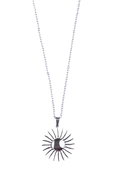 Dámský ocelový náhrdelník Kassira Silver EWN250322S