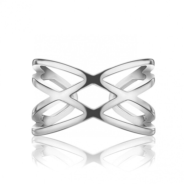 Fashion sada ocelových šperků WS101S (prsten, náramek)